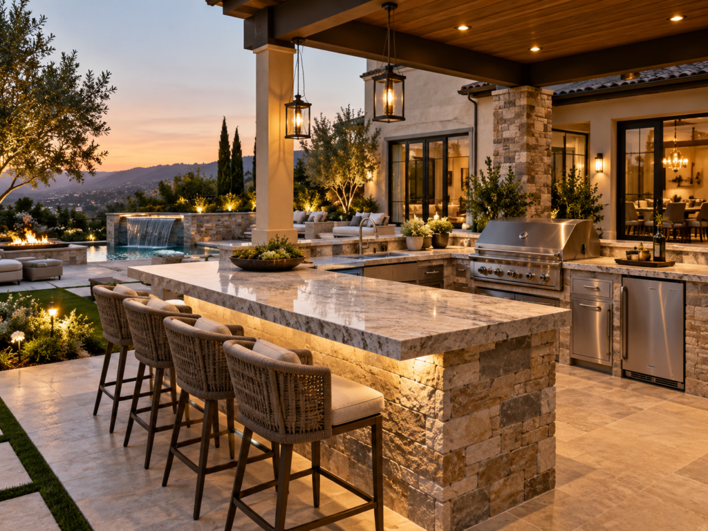 Outdoor Kitchens & BBQ Areas